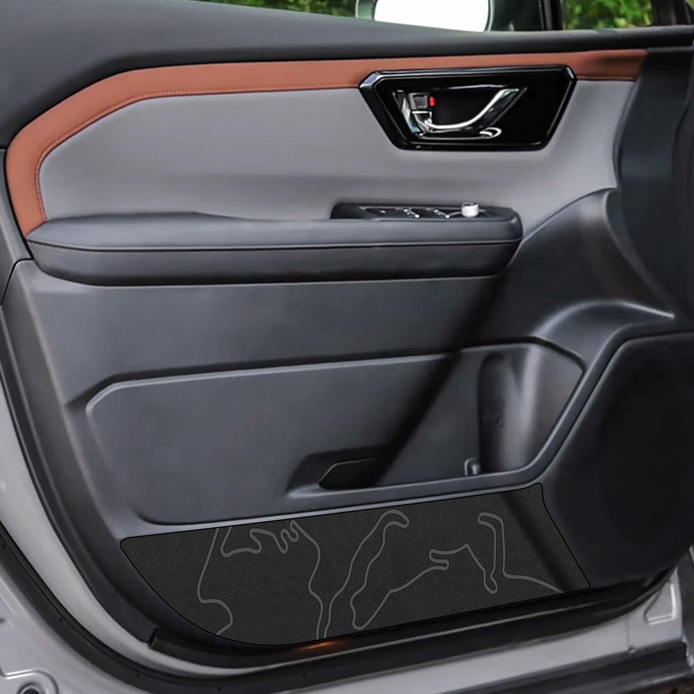 Subaru Forester Door Kick Protector Mats – Front & Rear (2025+, All Trims)